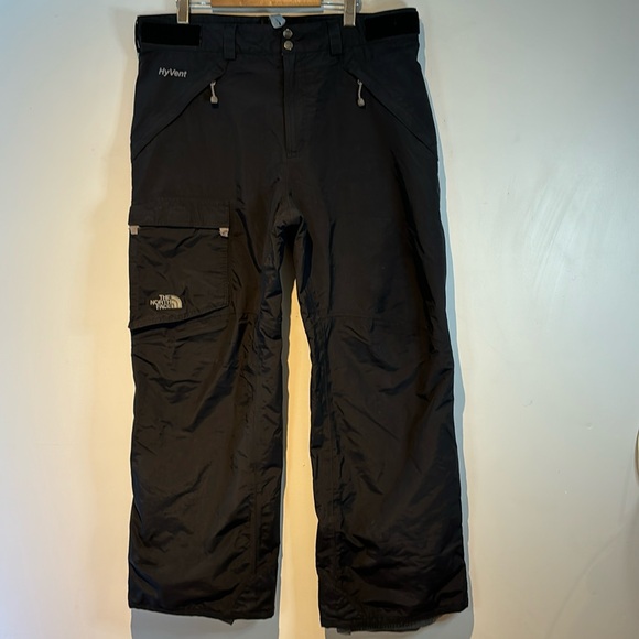 The Northface men’s black snow pants size large - Picture 1 of 15